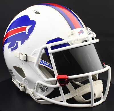 BUFFALO BILLS NFL Football Helmet with REVO BLACK Visor / Eye Shield