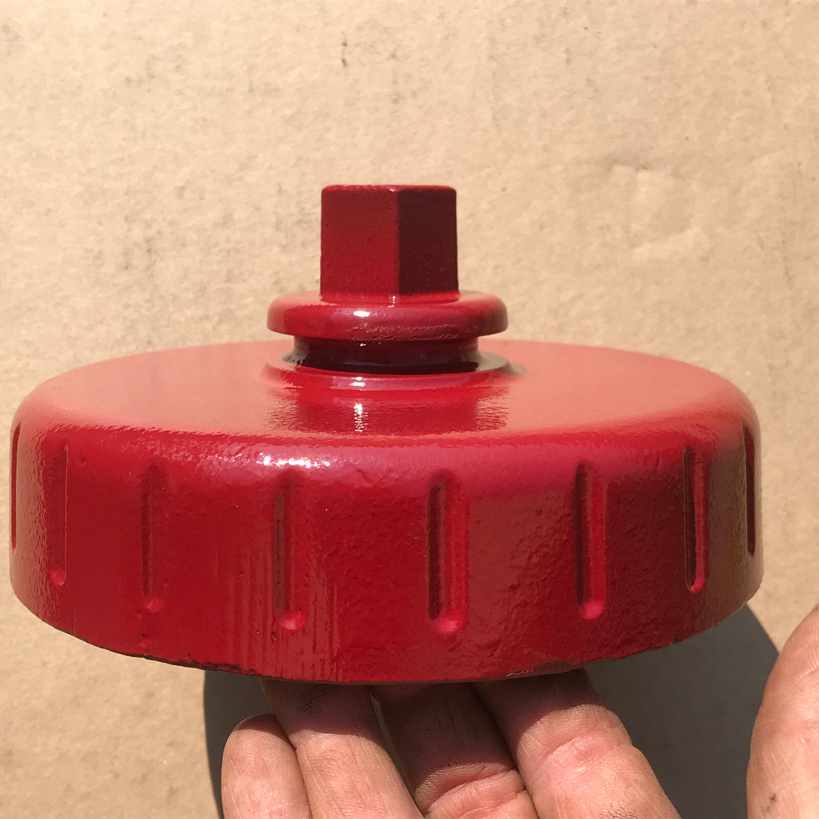 PUMPER NOZZLE CAP 41/2” NST (and 41/2” NH) CLOW KENNEDY M&H FIRE