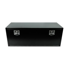 48 In. X 18 In. X 18 In. Black Iron Underbody Truck Storage Tool Box Wlock
