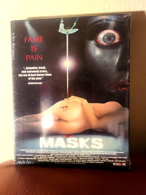 MASKS 3 discs Blu-ray/DVD/CD  (2016 horror, Ltd ) #0251