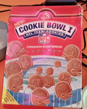 1991 1992 pro SET COOKIE bowl i box super rare nfl team cookies