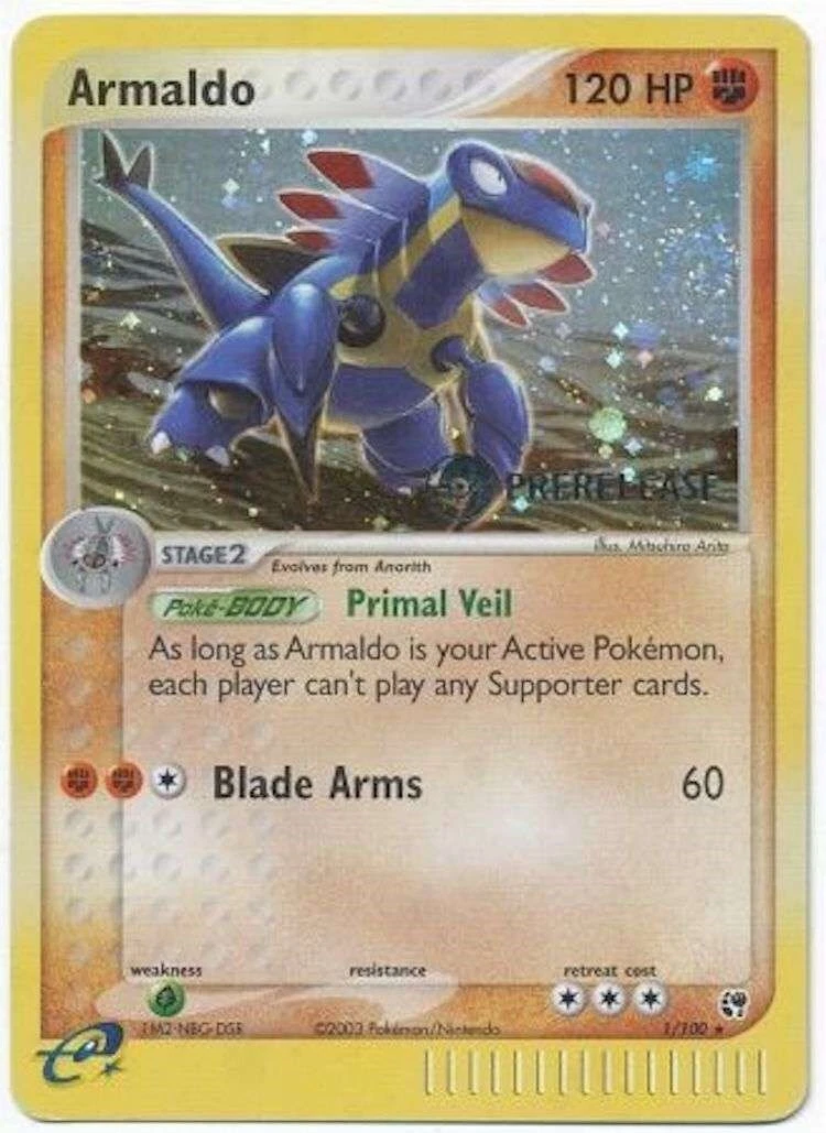 Armaldo Pokémon TCG Cards for sale | eBay