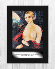 Allo Allo Fallen Madonna A4 reproduction painting poster with choice of frame