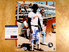 GARY MATTHEWS ROY/73 SIGNED AUTOGRAPHED 8X10 PHOTO 1ST TM 1972-76 SF GIANTS PSA