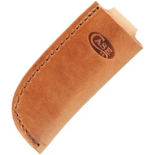 Case Cutlery Brown Large Leather Folding Pocket Knife Sheath 50289