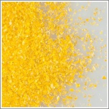 System 96 Med. Frit COE Glass - YELLOW OPAL 2602 Jar