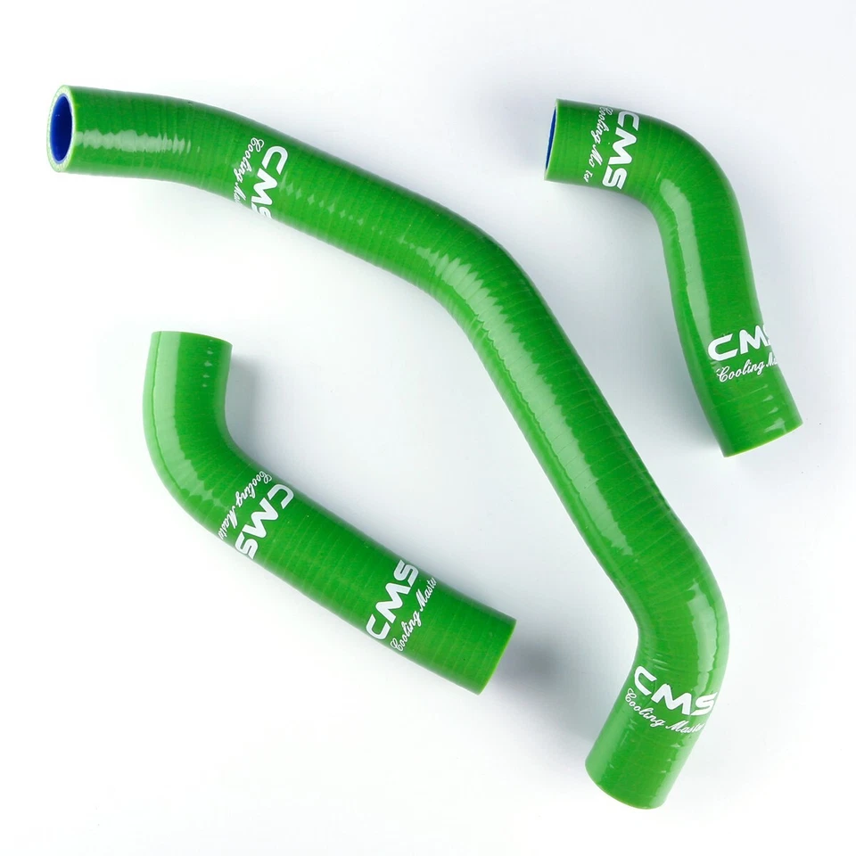 Silicone Radiator Coolant Hose Kit for 1993-2005 Kawasaki ZZR1200 / Ninja ZX-11 - Imagem 4 de 4