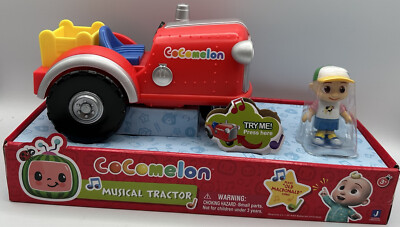 Cocomelon Musical Musical Tractor Tractor Sound & Old McDonald Jazwares