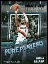 2023-24 Hoops - Now Playing Holo #7 Damian Lillard Pure Players