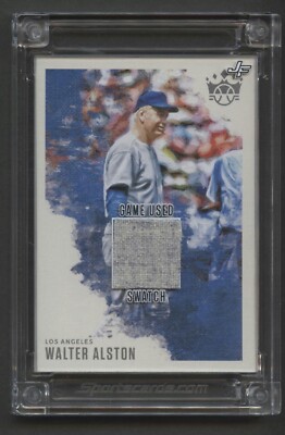 Walter Alston 2022 Jersey Fusion Baseball Game Used Patch