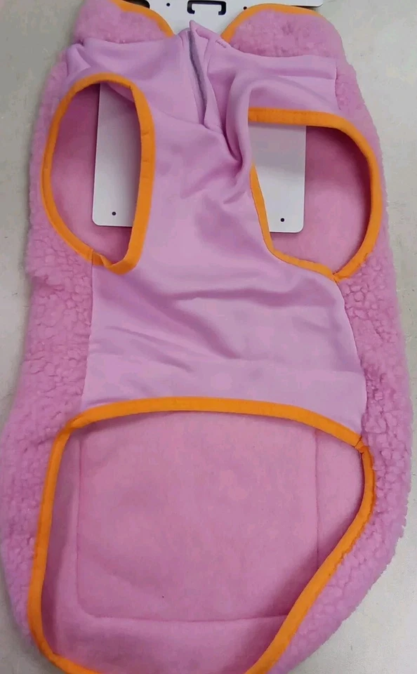 Chaleco Sherpa 2 Boots & Barkley Pets con Bolsillo Talla Mediana Rosa Foto 4 de 4