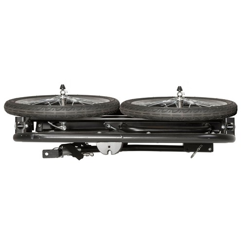 Remorque Vélo Bagages Simple Piste - Capacité 35kg - 114 Litres - Pliante Sans Outil - M-Wave Stalwart