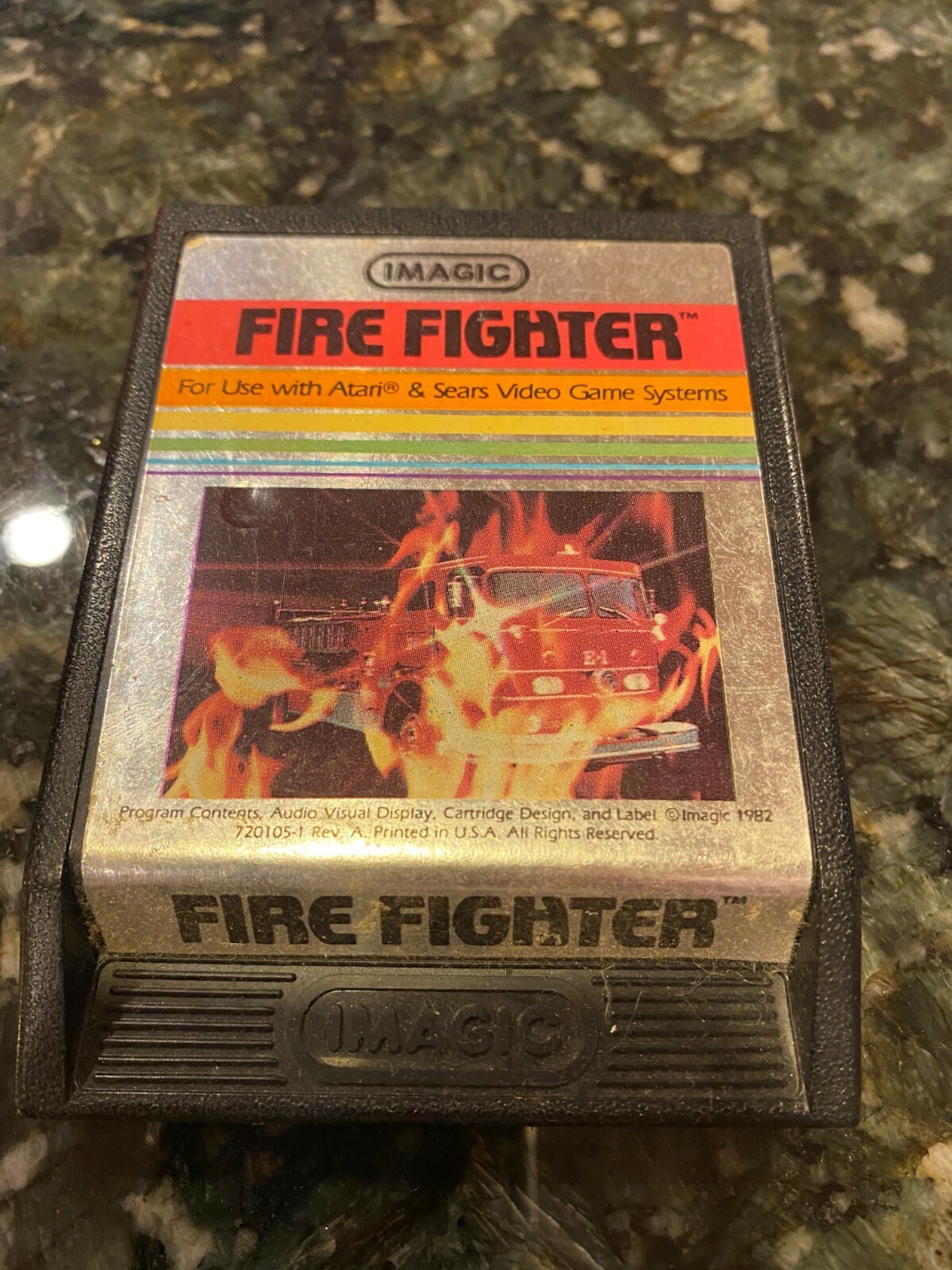 Fire Fighter - Atari 2600 Cartridge