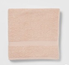 NEW Room Essentials Bath Towel Peach Blush 27  X 52" - SET OF TWO
