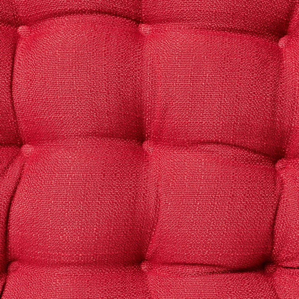 Cojín de asiento de silla con textura Mainstays (cojín de silla), color rojo, 15,5" x 16" Foto 4 de 4