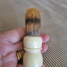 Vintage Shaving Brush "Made Rite" Pure Bristle 100 Men's Vanity