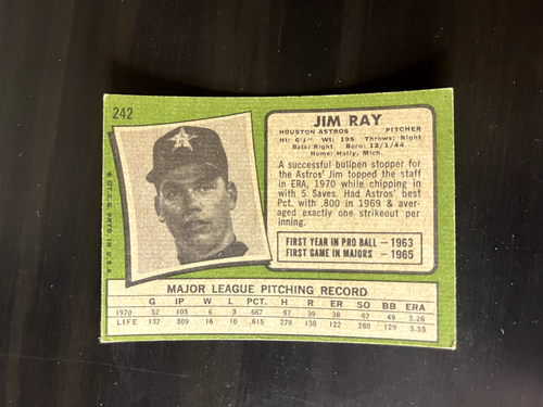 1971 Topps Baseball #1-262. You-Pick Complete-Your-Set. Low Ship. Up to 10% Off - Picture 463 of 501