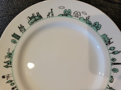Mitsubishi Electric 100th Anniversary Tiffany & Co Plate 7.5