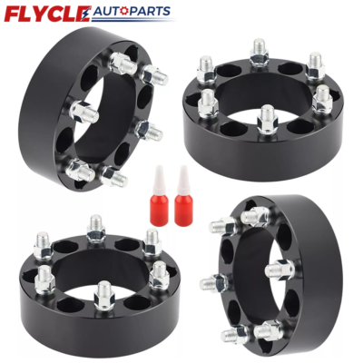 #ad 4Pcs 2 inch 6 Lug 6x5.5 Wheel Spacers For Chevy Silverado 1500 Suburban Sierra $80.99