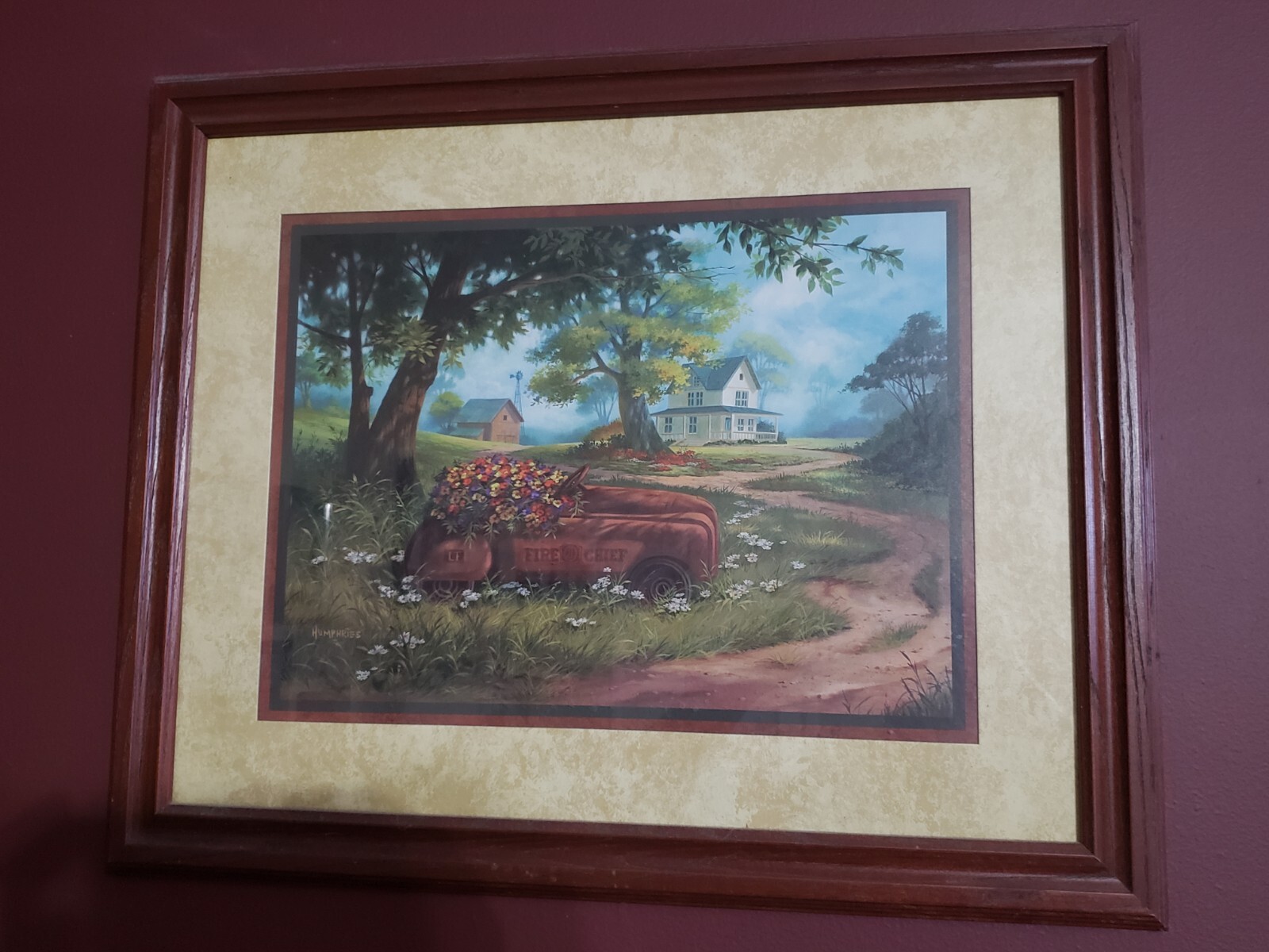 Vintage Home Interior Framed Pictures at Jerry Stalvey blog