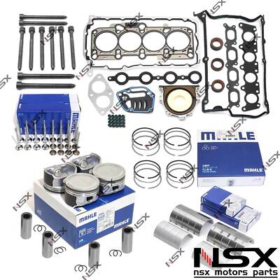 Engine Pistons Rings Rebuild Set For VW Jetta Beetle Golf GTI 1.8 Turbo AWP AWM