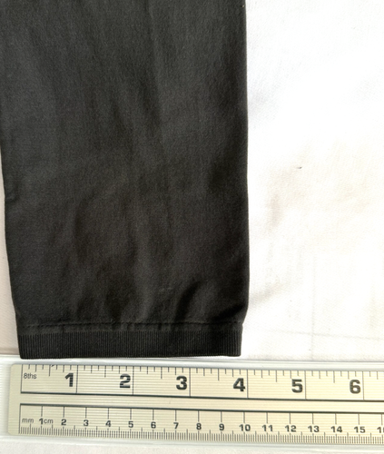 NUX LEGGING YOGA PANTS WOMENS S GRAY WORKOUT ACTIVEWEAR CASUAL MADE IN USA - Picture 11 of 13