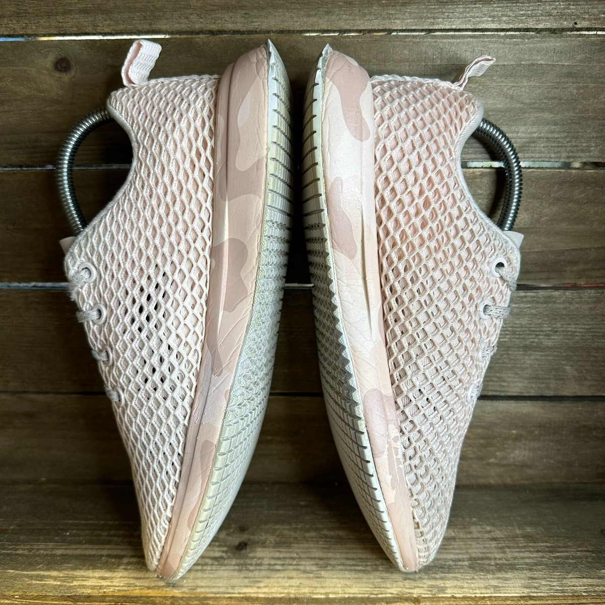 NOBULL Mesh Runner Womens 6.5 Pink Camo Sneaker Shoes Training Gym Casual Fit Womens NoBull Mesh Runner Pink Camo Athletic Sneakers Shoes  main image 4