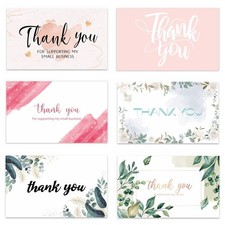 Cardstock For Supporting My Small Business Thank You Cards Greenery Leaves