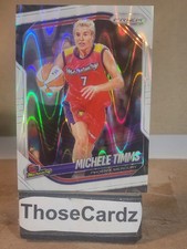 2025 Panini Prizm WNBA White Seismic Prizm #133 Michele Timms