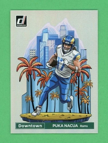 Puka Nacua 2024 Panini Donruss Football Downtown #20