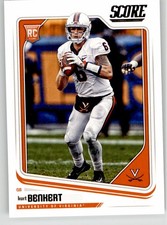 Kurt Benkert 2018 Score 356 Virginia Cavaliers Rookie