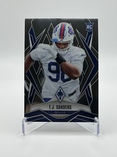 T.J. Sanders #181 Buffalo Bills Rookie DT 2025 Panini Phoenix