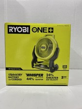Ryobi ONE 18V Cordless Hybrid WHISPER SERIES 7-1/2 in. Fan Tool Only  18