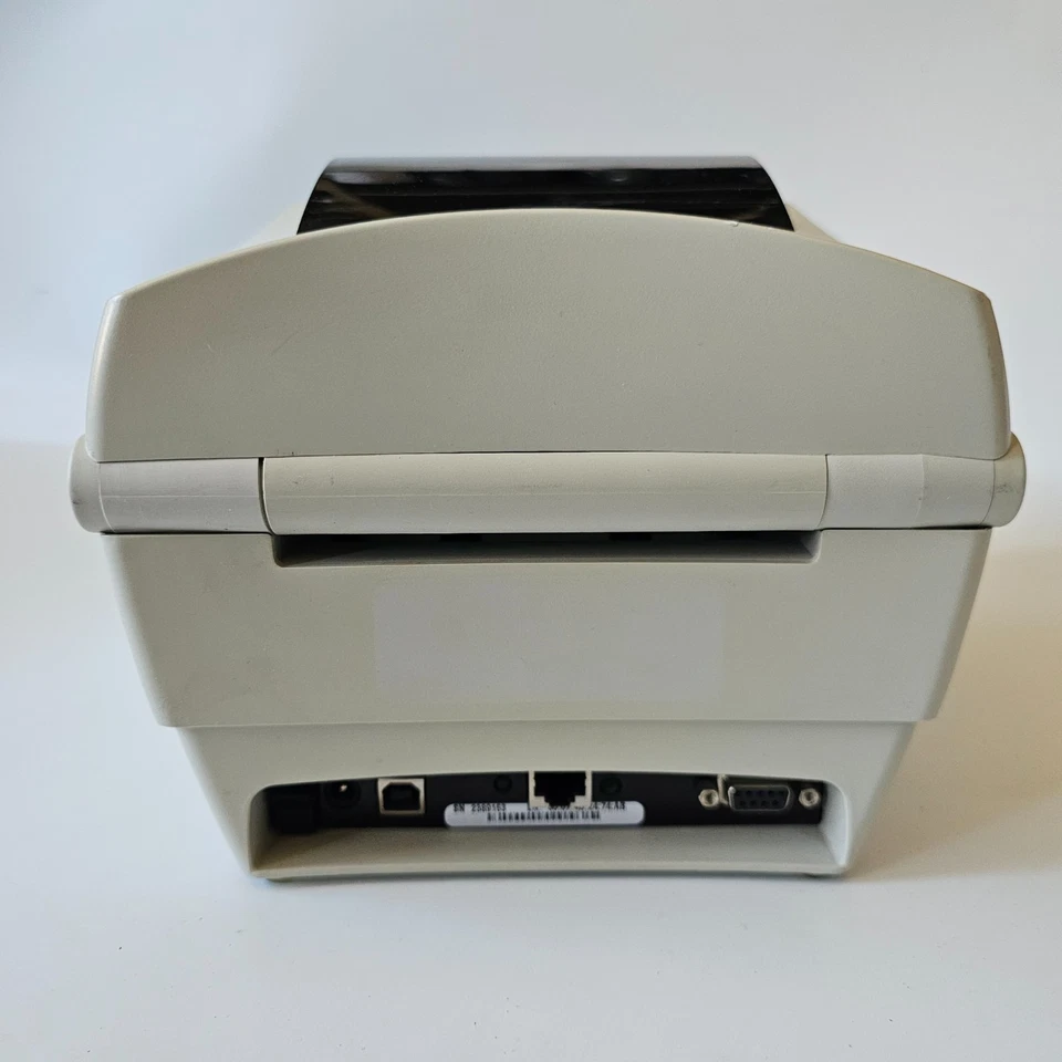Zebra TLP2844 Direct Thermal Label Printer Ribbon PSU USB 250 4x6" Labels 65 - Image 4 of 4