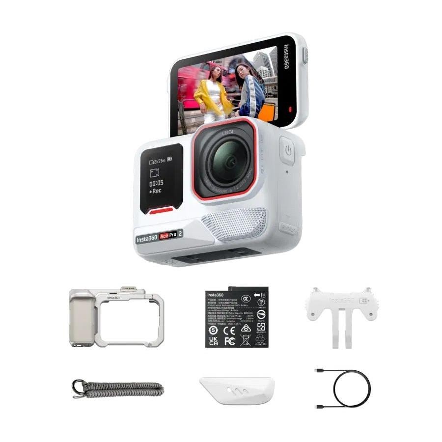 Insta360 Ace Pro 2 Dual-Battery Xplorer Bundle - White