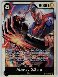 Monkey.D.Garp OP11-095 Super Rare A Fist of Divine Speed One Piece TCG