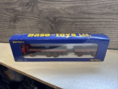 Base Toys D-83 AEC Mammoth Major Flatbed & Trailer BRS Maßstab 1:76