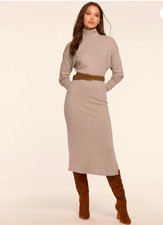NWT Moodie Midi Knit Dress Mocha Size XS