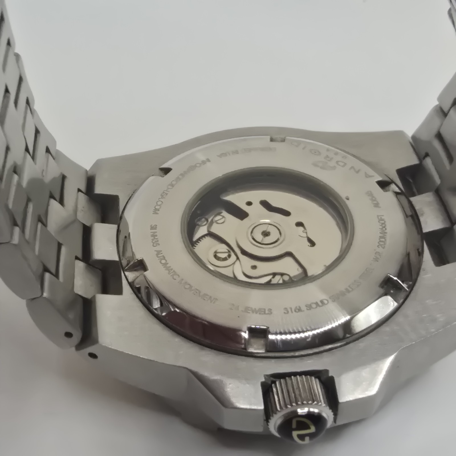 Android Divemaster Predator Automatic Watch Men's… - image 2