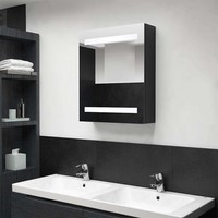 Led-Bad-Spiegelschrank | Wandschrank | Schminkspiegel | GäStebad | 50X14X60Cm
