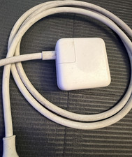 Apple 30W USB-C Power Adapter A2164 3A 5V/9V/15V/20V w/ Power Cord White
