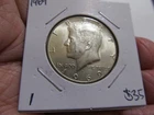 1969-D Kennedy Silver Half Dollar~ Higher Grade w/Mint Luster~ 40% Silver!