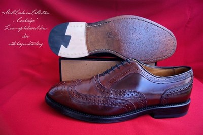 Allen Edmonds Pferdeleder Shell Cordovan US 9,5 E Cambridge Burgundy Oxford Top