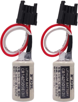 (2-Pieces 3V 1747-BA Replacement PLC Lithium Battery for FDK CR14250SE, AB Allen