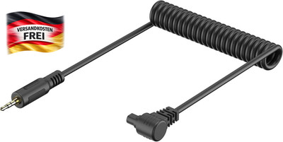 Fernauslöser Kabel für Canon Kameras kompatibel mit R1 R3 R5II 1D 5D 6D 7D 5DS 1