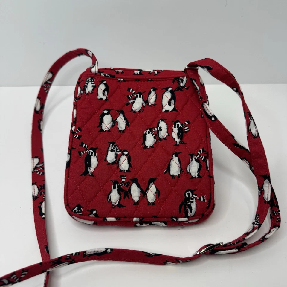 Vera Bradley Cartera Mini Hipster Bandolera Bolso Acolchado Cartera Bolsillos con Cremallera Foto 3 de 4