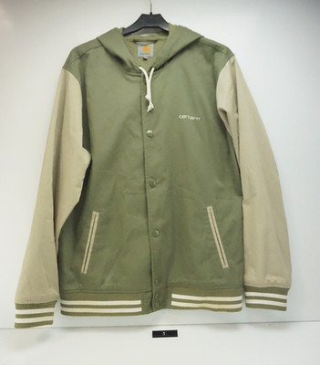 Carhartt WIP Robson Jacket I009732 Übergangsjacke Kapuze Grün/Beige Gr.L