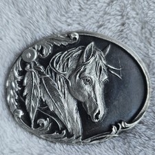 NEW Wild Spirit Western Horse Belt Buckle 2000