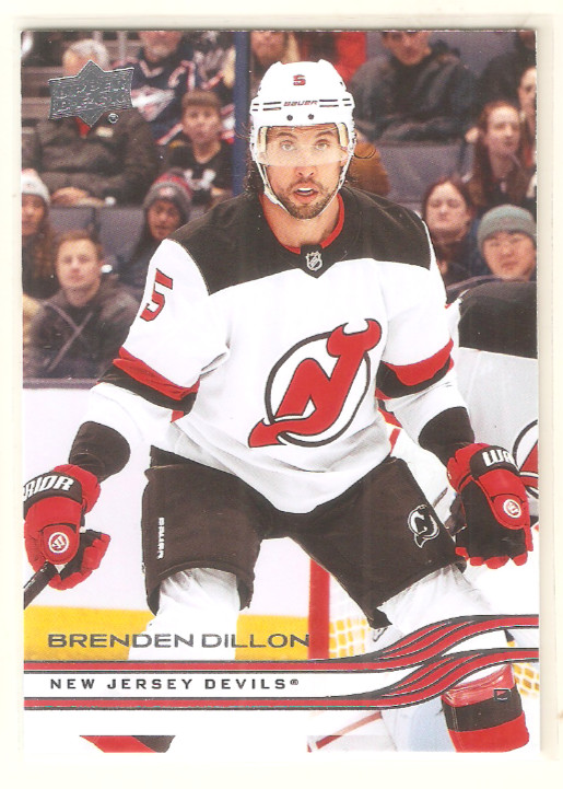 Brenden Dillon 2025-26 Upper Deck Series 1 Base Card #100 Devils