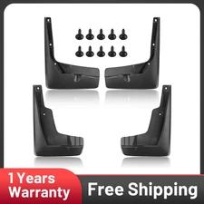 4 PCS Front Rear Splash Mud Guards Flap Kit For 15-17 Toyota Camry All Model